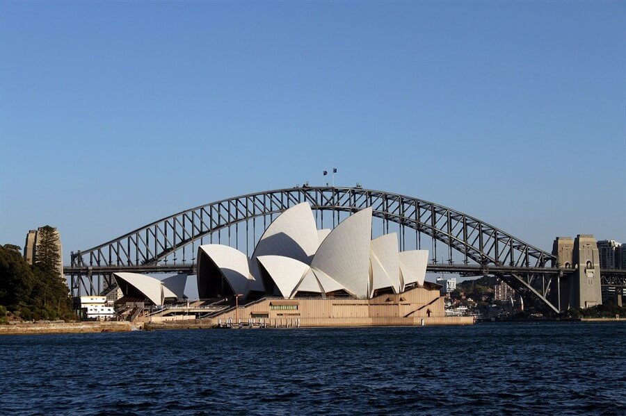 Мост Харбор-Бридж и Сиднейский оперный театр